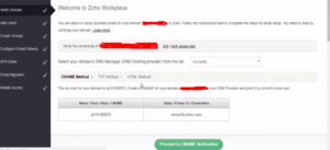 How to set up Zoho mail
