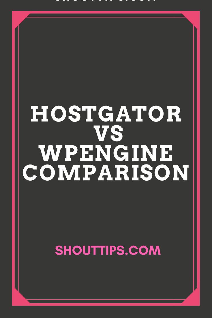 hostgator vs wpengine