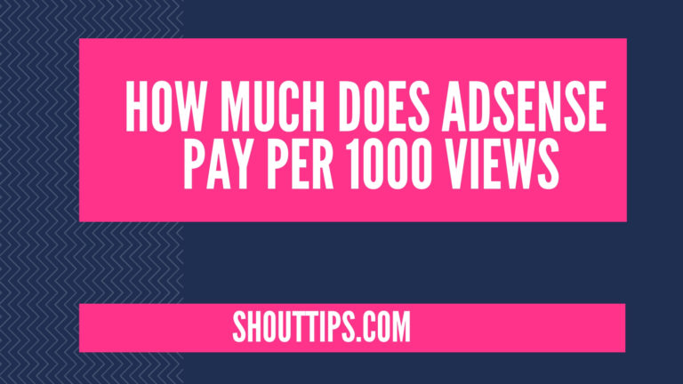 How Much Does Adsense Pay Per 1000 Views On Youtube?