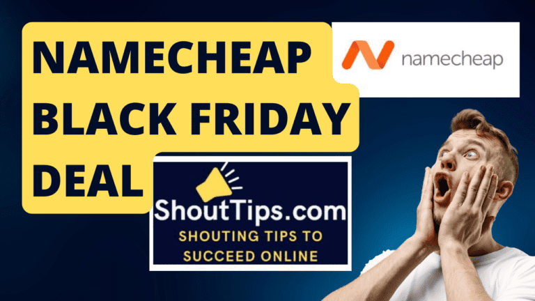 Namecheap Black Friday Deal