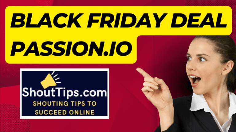 Passion.io Black Friday Deals [ 70% Discount ]
